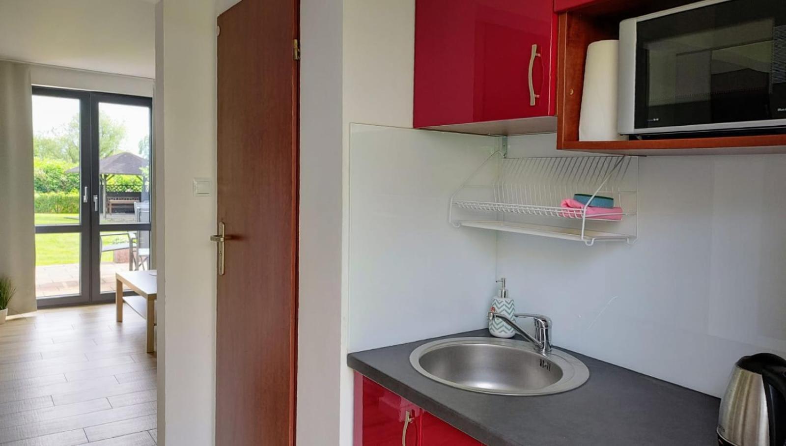 Appartamento Domki Na Wodnej Kołobrzeg Esterno foto